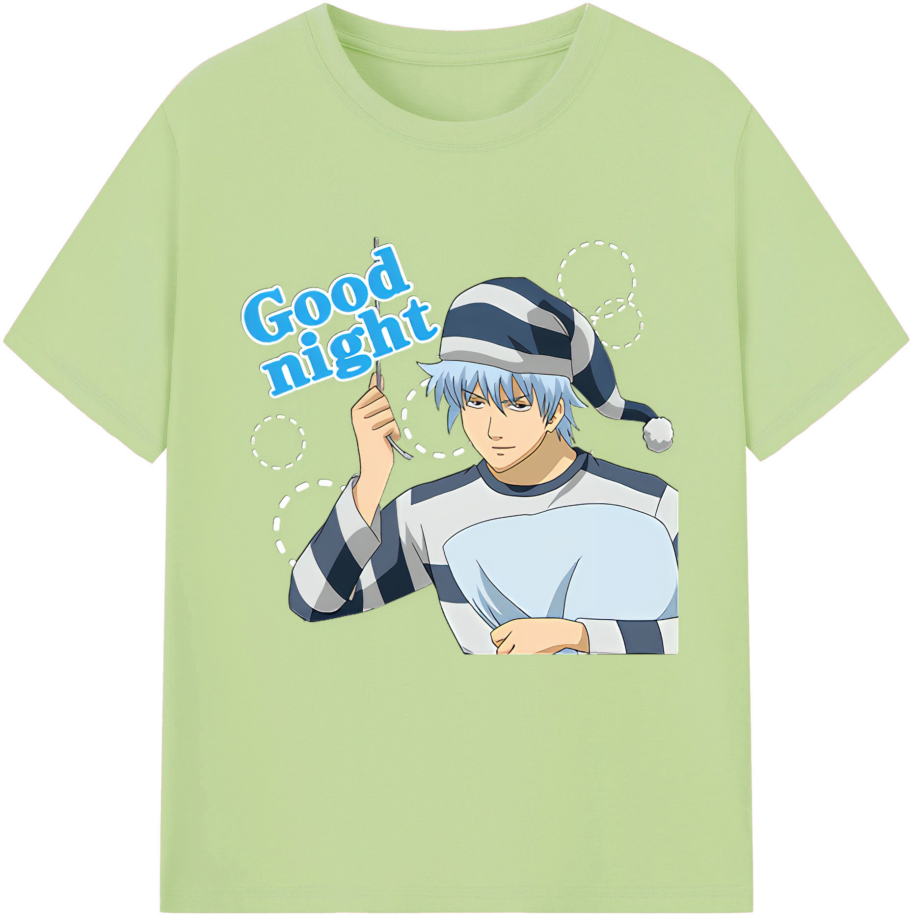 （画像用） ぎんたま 坂田銀時（さかたぎんとき） 神楽 志村新八（しむら しんぱち） GINTAMA Sakata Gintoki Kagura Shimura Shinpachi 綿100％半袖Tシャツ（フロントプリント）
